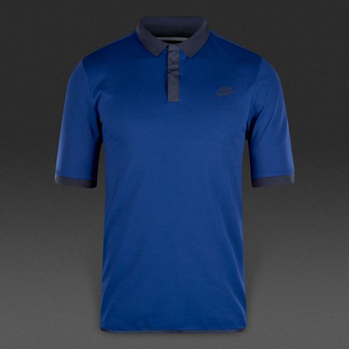 Nike Sportswear Bonded Polo 2.0 Deep Royal Blue / Obsidian for Men